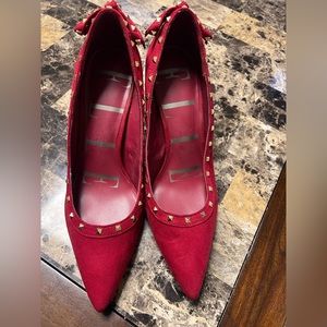 Red Elle heels size 9